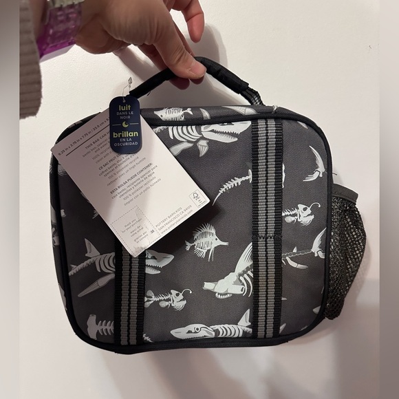 Pottery Barn Kids Other - Pottery Barn kids Mackenzie Glow in the Dark Shark Lunch Bag-NWT